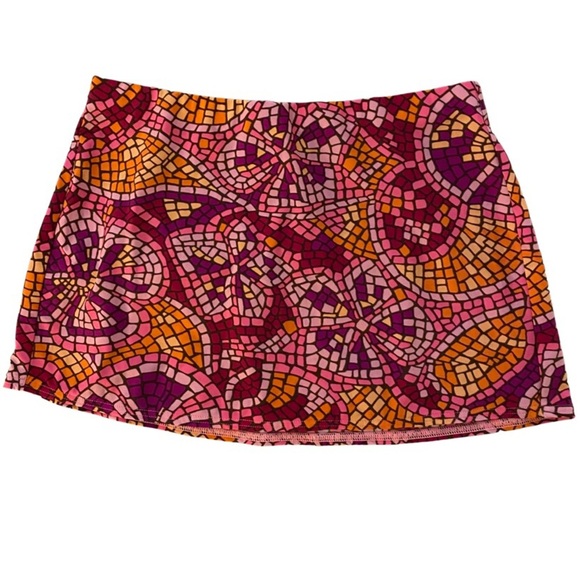 Victoria’s Secret Tile Print Beach Cover Skirt - Picture 1 of 4